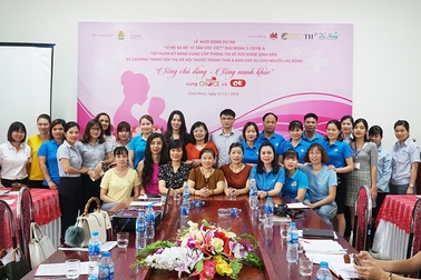 Dự án chăm sóc sức khỏe phụ nữ đến với người lao động tỉnh Vĩnh Phúc
