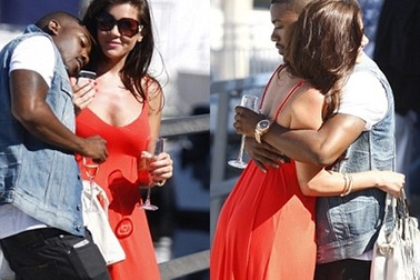 “Bồ” Ryan Giggs tay trong tay với bạn trai mới