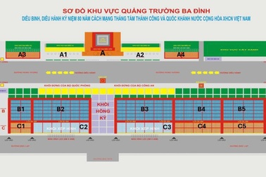 Bộ Công an hướng dẫn sử dụng giấy mời, khu vực ngồi tại Lễ kỷ niệm A80