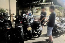 Nhóm thanh niên thực hiện 12 vụ trộm xe máy của người đi tắm biển
