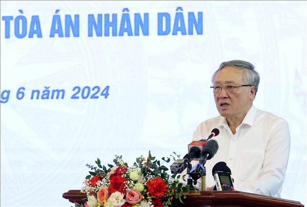 Chủ tịch nước: Tập trung giải quyết nghiêm minh các vụ án tham nhũng, tiêu cực - 2 Chủ tịch nước: Tập trung giải quyết nghiêm minh các vụ án tham nhũng, tiêu cực - 2