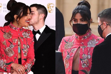 Hoa hậu thế giới diện áo không nội y, đẹp đôi bên chồng kém 10 tuổi