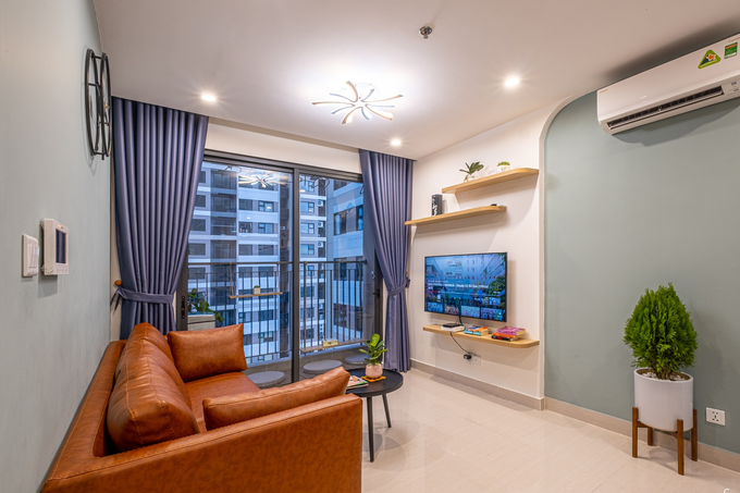 Căn hộ 43m² trang trí với màu sắc tươi sáng có chi phí hoàn thiện 100 triệu đồng ở Hà Nội - Ảnh 1. Căn hộ 43m² trang trí với màu sắc tươi sáng có chi phí hoàn thiện 100 triệu đồng ở Hà Nội - Ảnh 1.