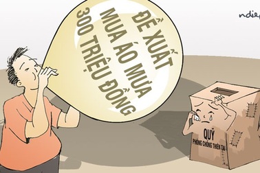 Câu chuyện về chiếc áo mưa 1 triệu đồng