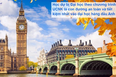Tiết kiệm 50% cho lộ trình vào các trường đại học hàng đầu tại Anh và Ireland