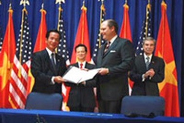 Ký kết nhiều hợp đồng lớn tại Bộ Thương mại Mỹ