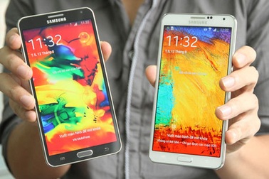 Hình ảnh Galaxy Note 3 xuất hiện sớm tại Việt Nam