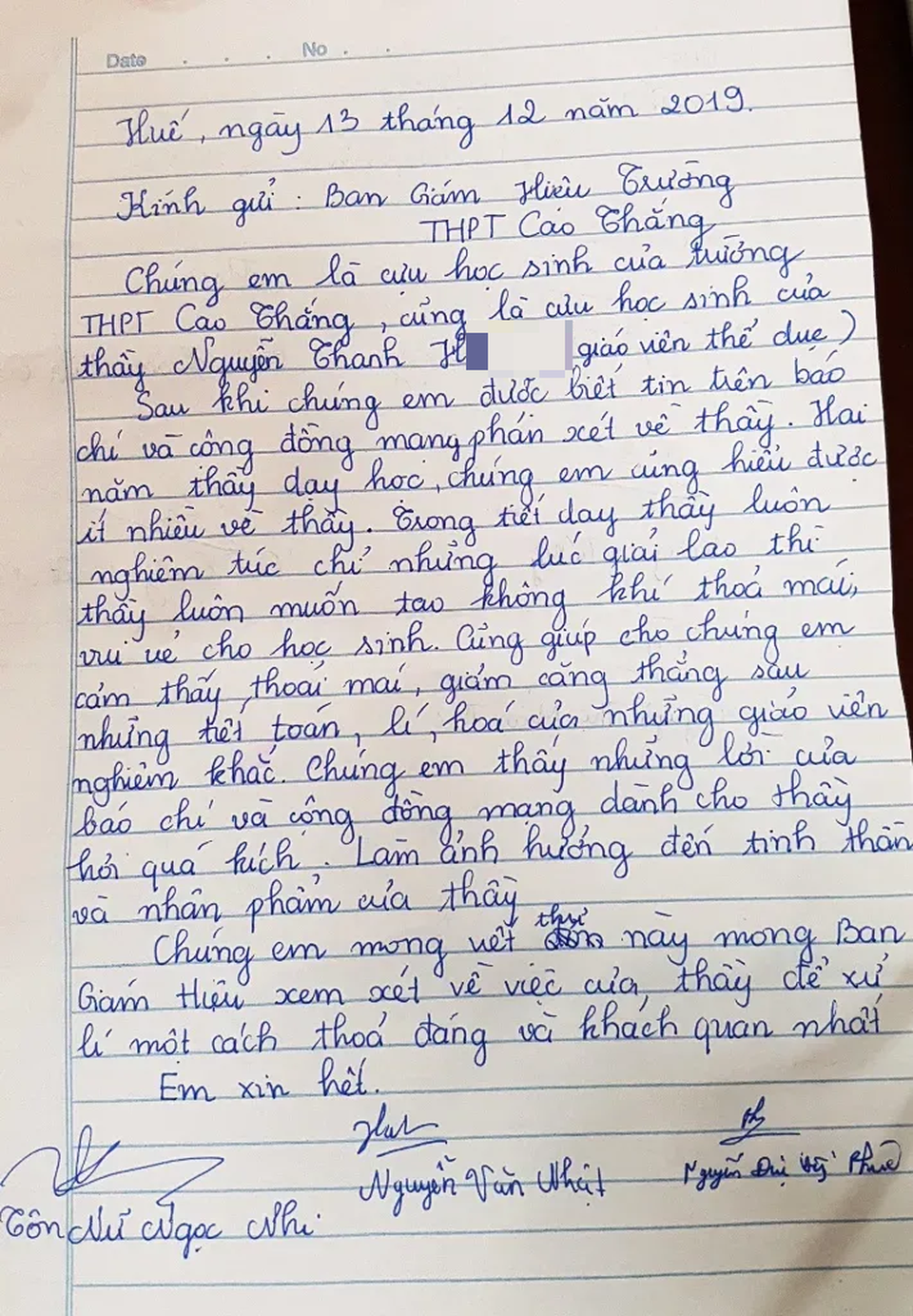 Thầy giáo bị phụ huynh tố nói nữ sinh “hàng to” trần tình sự việc - 4 Thầy giáo bị phụ huynh tố nói nữ sinh “hàng to” trần tình sự việc - 4