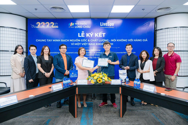 LiveSpo hợp tác Long Châu, minh bạch chất lượng sản phẩm