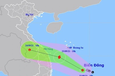 Áp thấp nhiệt đới khả năng mạnh lên thành bão gây mưa lớn nhiều nơi