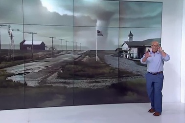 Kênh truyền hình Mỹ dùng công nghệ 3D cảnh báo lốc xoáy