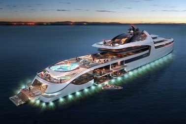 Khám phá chiếc siêu du thuyền giá hơn 1 tỷ USD