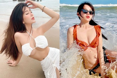 Hot girl Việt khởi động "đường đua bikini" 2021 đầy nóng bỏng