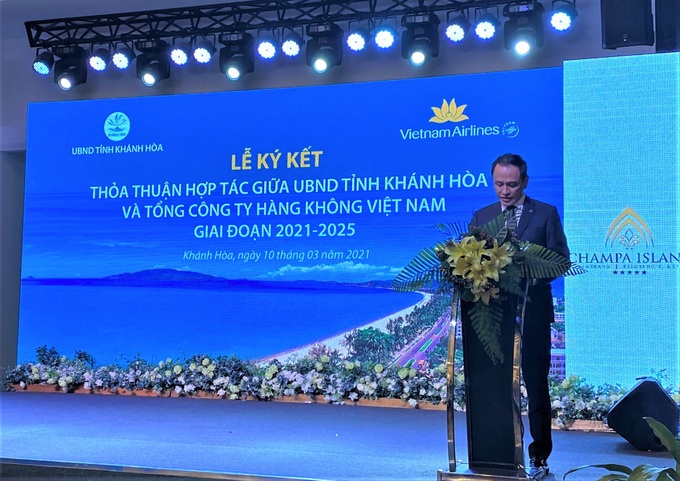 Vietnam Airlines và tỉnh Khánh Hòa ký kết thỏa thuận hợp tác giai đoạn 2021 - 2025 - Ảnh 2.