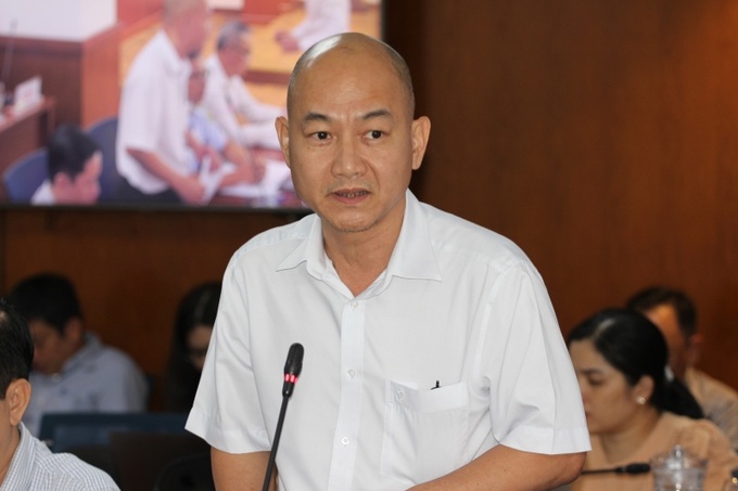 Ông Nguyễn Nguyên Phương, Phó Giám đốc Sở Công Thương TPHCM. (Ảnh: Thành Nhân).