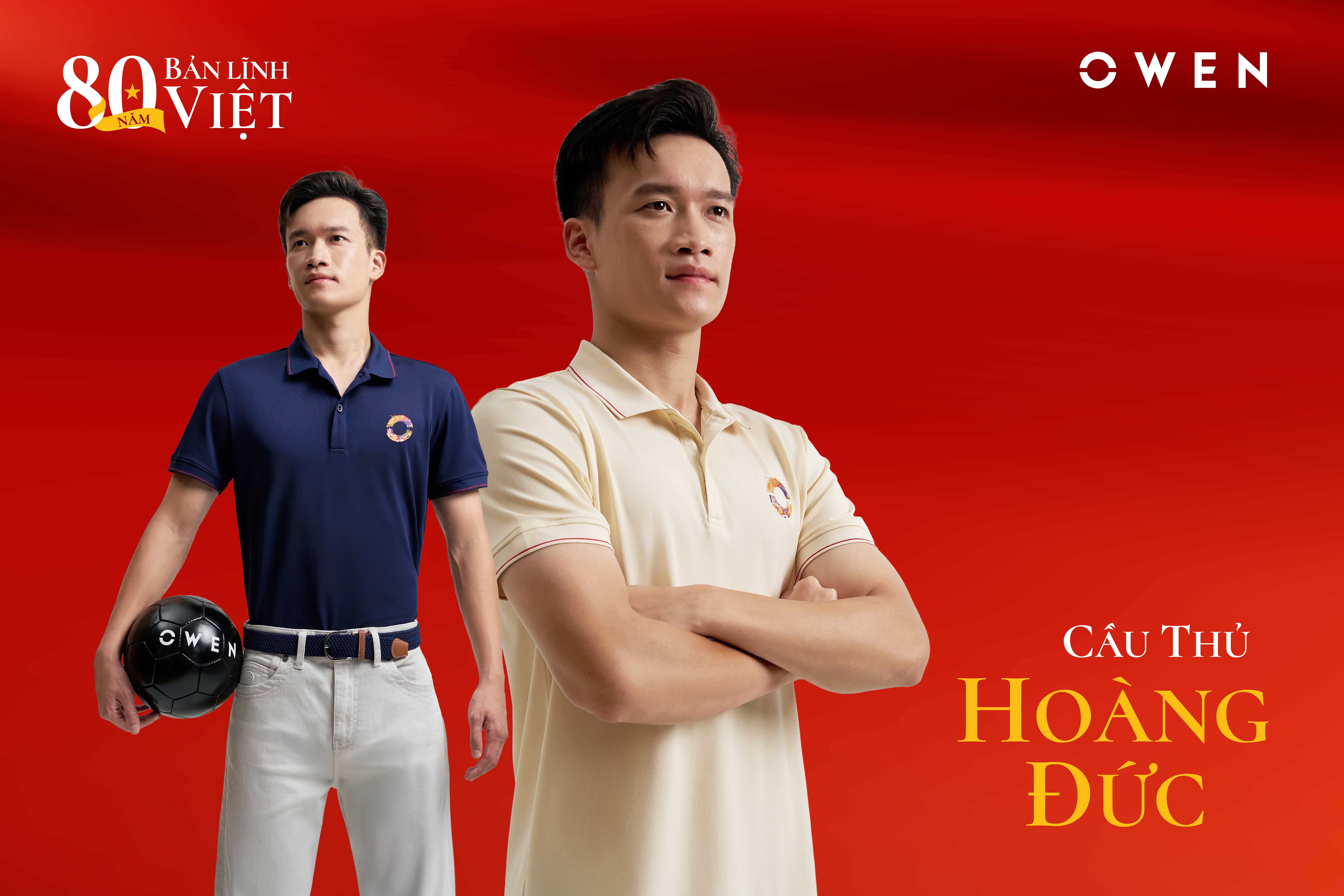 Chiến dịch “Tự hào 80 năm bản lĩnh Việt”: OWEN kết hợp cùng cầu thủ Hoàng Đức - 2