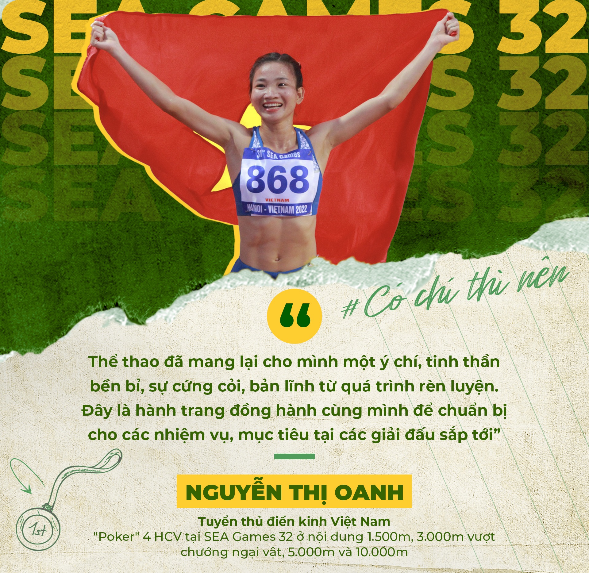 Hành trình rèn ý chí cùng thể thao của tuyển thủ Việt - 3 Hành trình rèn ý chí cùng thể thao của tuyển thủ Việt - 3