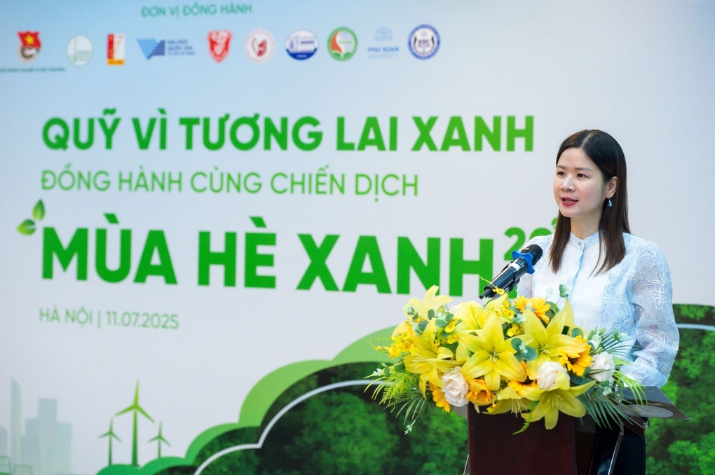 Quỹ Vì tương lai xanh tài trợ gần 3 tỷ đồng cho Chiến dịch Mùa hè Xanh 2025 - 2 Quỹ Vì tương lai xanh tài trợ gần 3 tỷ đồng cho Chiến dịch Mùa hè Xanh 2025 - 2