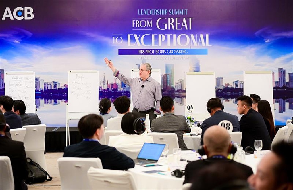 ACB Leadership Summit: Khi CEO doanh nghiệp lớn học từ giáo sư Harvard - 1 ACB Leadership Summit: Khi CEO doanh nghiệp lớn học từ giáo sư Harvard - 1