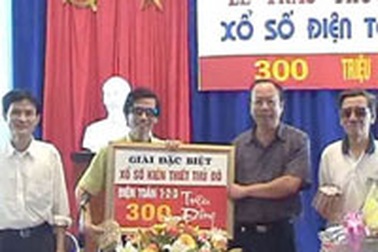 Giảm tiền thưởng giải đặc biệt xổ số kiến thiết miền Nam