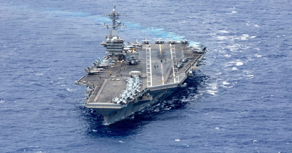 Tàu sân bay USS Abraham Lincoln của Mỹ (Ảnh: Hải quân Mỹ).