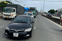 CSGT Đồng Nai chặn bắt kẻ giết người đang lái xe bỏ trốn