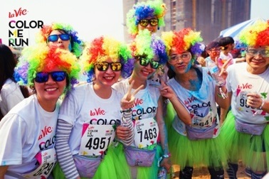 Tại La Vie Color Me Run, tất cả mọi thứ đều có thể