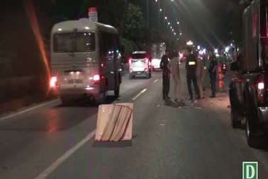 Hiện trường tai nạn khiến 2 vợ chồng thương vong