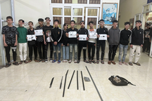 Khởi tố 19 thanh niên vác phóng lợn, bom xăng đi "giải quyết ân oán"