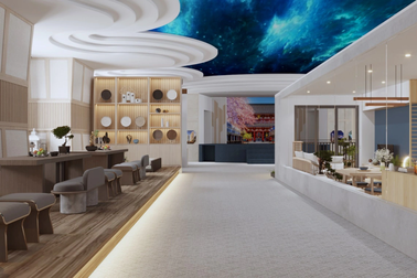 Không gian Kyoto thu nhỏ tại văn phòng dự án căn hộ khoáng nóng TPHCM