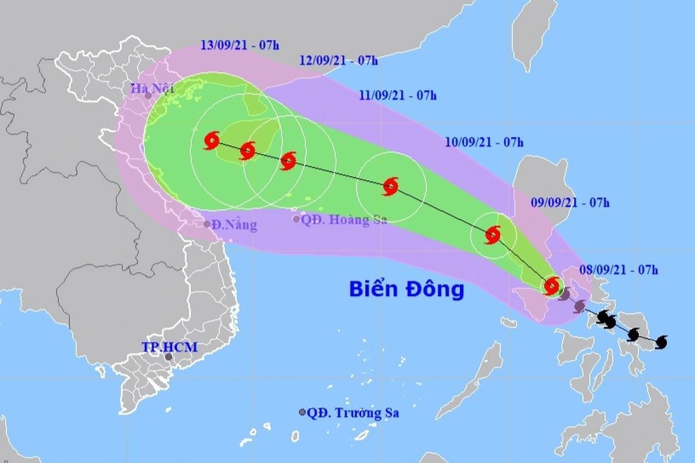 Bão Conson diễn biến phức tạp, vào Biển Đông sẽ tổ chức lại và mạnh thêm - 2 Bão Conson diễn biến phức tạp, vào Biển Đông sẽ tổ chức lại và mạnh thêm - 2