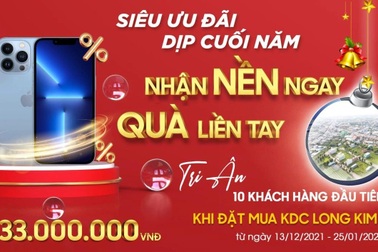 Mở bán đợt cuối dự án khu dân cư Long Kim II - Bến Lức