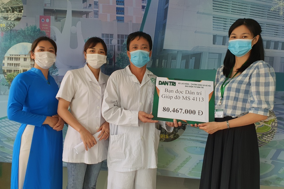 Thêm hoàn cảnh nguy kịch được bạn đọc Dân trí giúp đỡ thoát khỏi tử thần - 2 Thêm hoàn cảnh nguy kịch được bạn đọc Dân trí giúp đỡ thoát khỏi tử thần - 2