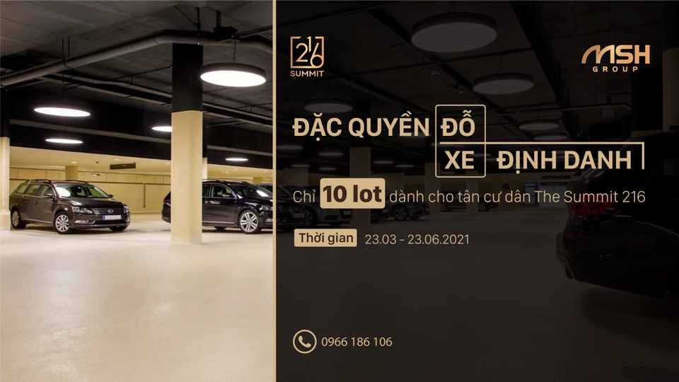 Điểm đỗ xe định danh - Đặc quyền dành riêng cho cư dân VIP - 5 Điểm đỗ xe định danh - Đặc quyền dành riêng cho cư dân VIP - 5