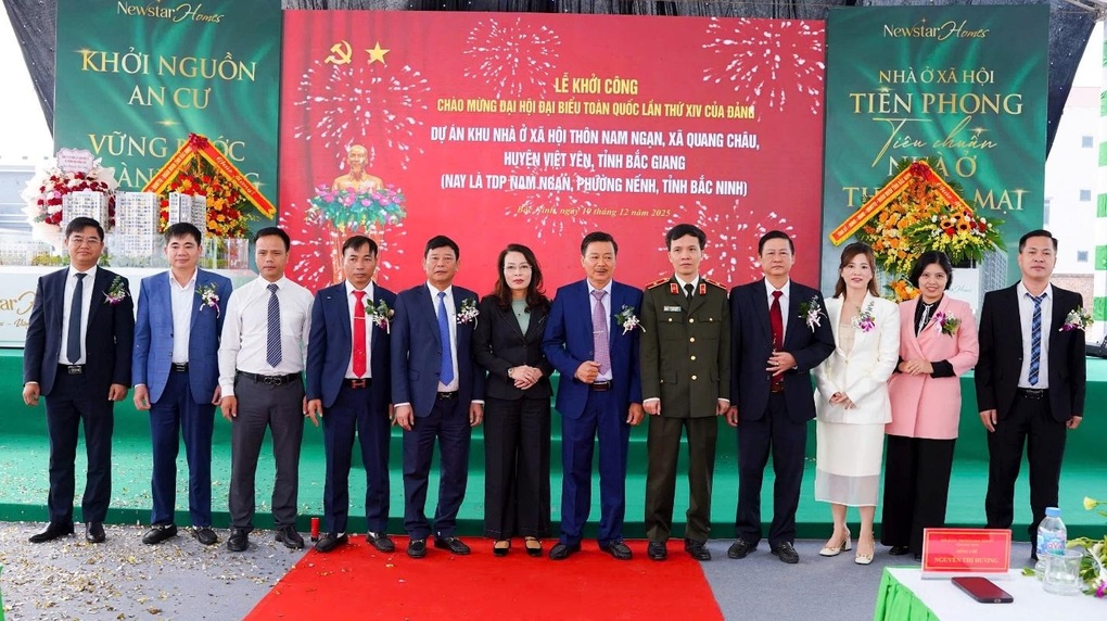 Khởi công dự án nhà ở xã hội Newstar Homes Bắc Ninh - 1