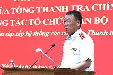 Thanh tra Chính phủ công bố các quyết định về công tác cán bộ