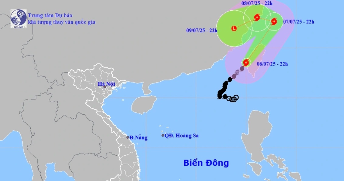 Bão số 2 ra khỏi Biển Đông