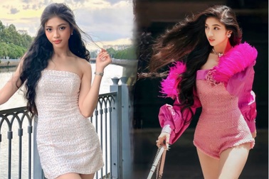 Sau đăng quang, Á hậu Minh Kiên tự tin khoe nhan sắc ngày càng thăng hạng