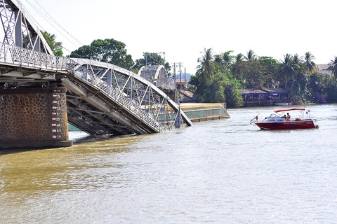Vụ sập cầu Ghềnh: Chưa có thiệt hại về người
