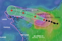 Chiều tối nay miền Bắc mưa dông lớn do ảnh hưởng bão