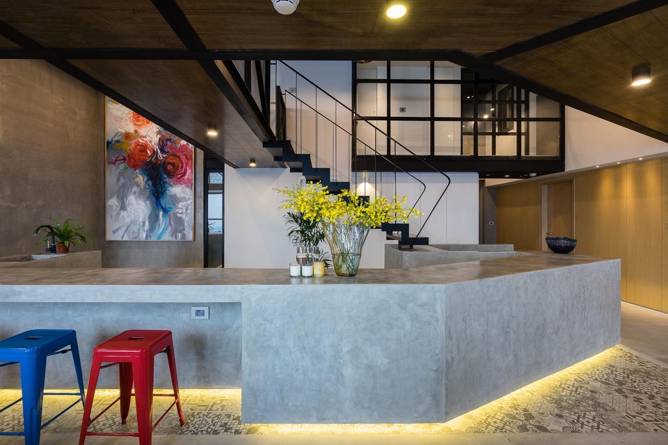 Chung cư rộng 350m2 như trung tâm giải trí thu nhỏ của gia đình ở Hà Nội - 4