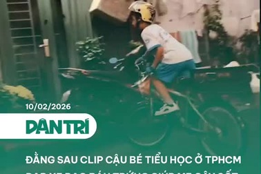 Đằng sau clip cậu bé tiểu học ở TPHCM đạp xe rao bán trứng giúp mẹ gây sốt