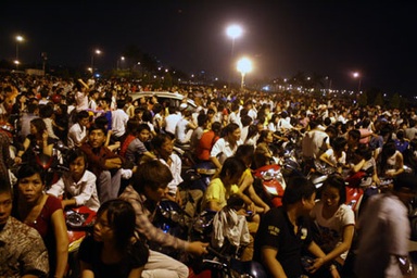 “Chôn chân” tại đêm hội 1.000 năm Thăng Long - Hà Nội