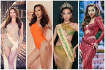 Phong cách gợi cảm đẹp mê hồn của Thùy Tiên tại Hoa hậu Hòa bình 2021