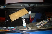 TPHCM: Ô tô liên tục bị ném đá vỡ kính trên cao tốc