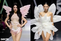 Dàn chiến binh diện váy áo nóng bỏng xuất hiện trên sàn diễn thời trang