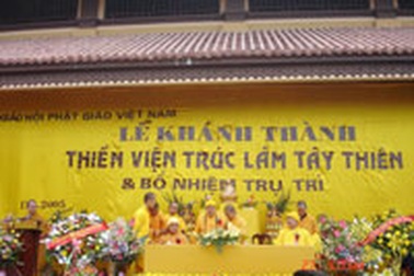 Khánh thành Thiền viện Trúc lâm Tây Thiên