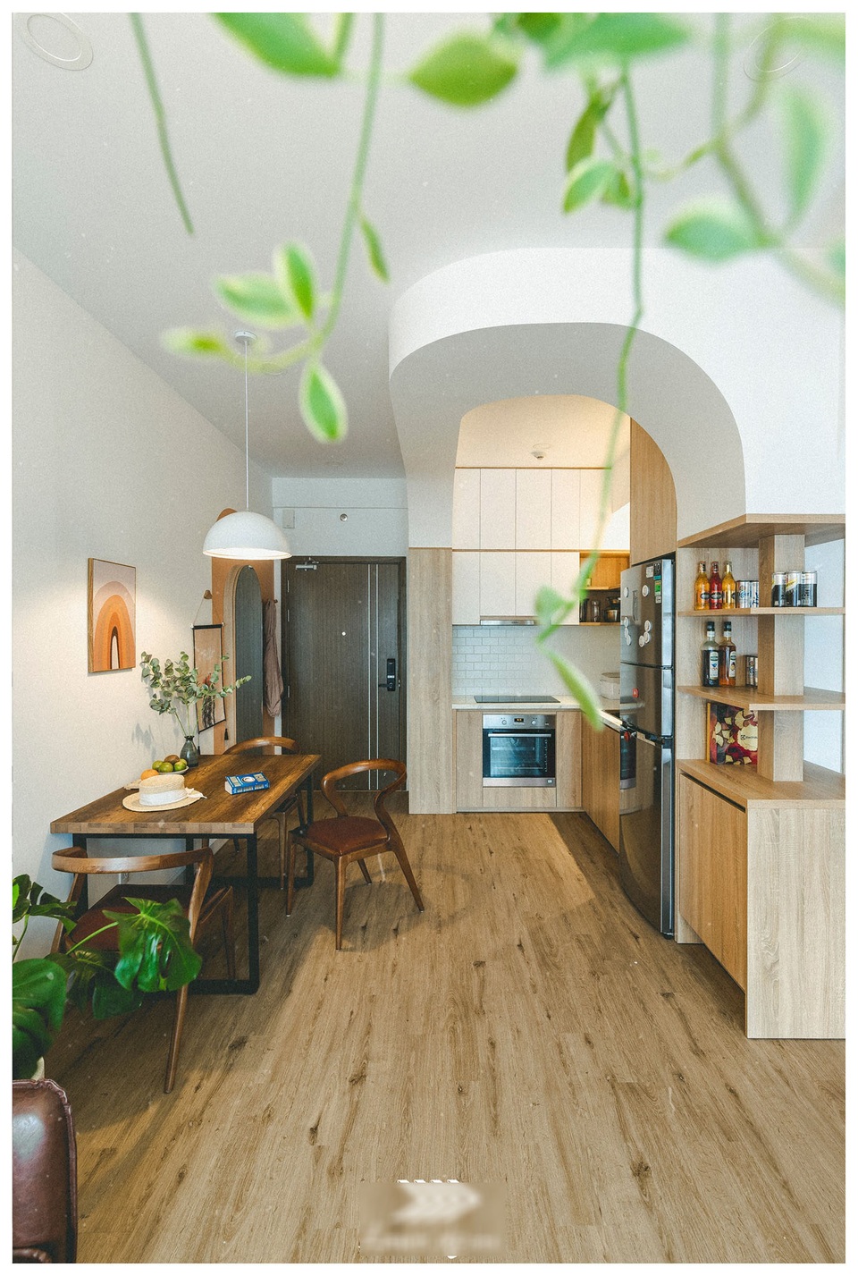 Căn hộ 67m2 trẻ trung, cá tính nhờ sự kết hợp kinh điển của những khối màu - 3 Căn hộ 67m2 trẻ trung, cá tính nhờ sự kết hợp kinh điển của những khối màu - 3