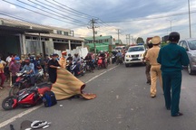 Bị xe tải cán qua người, nam thanh niên tử nạn trên quốc lộ 51