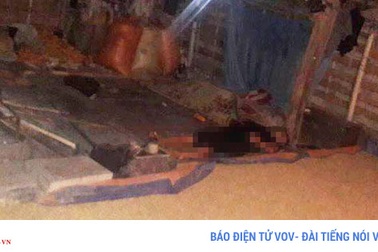 Xác định 1 nghi phạm vụ 2 vợ chồng bị chém tử vong ở Hòa Bình